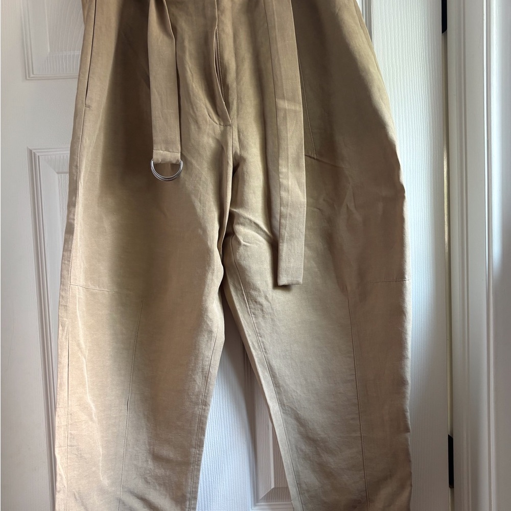 Banana Republic Khaki Chinos with Belt
